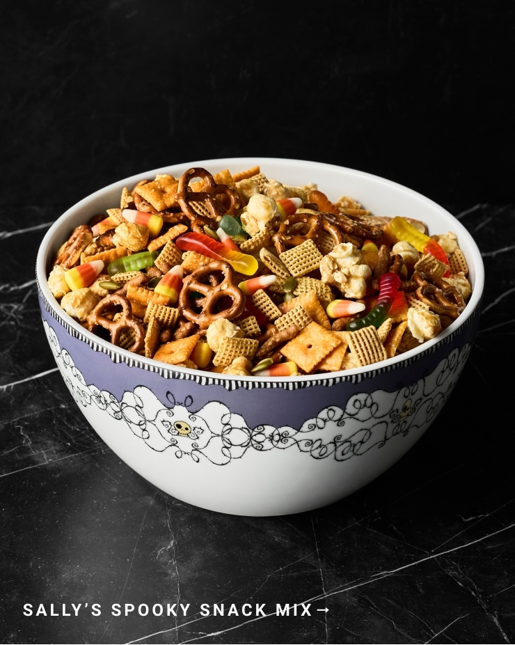 Sally's Spooky Snack Mix