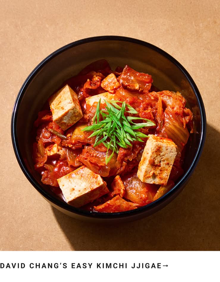 David Chang's Easy Kimchi Jjigae