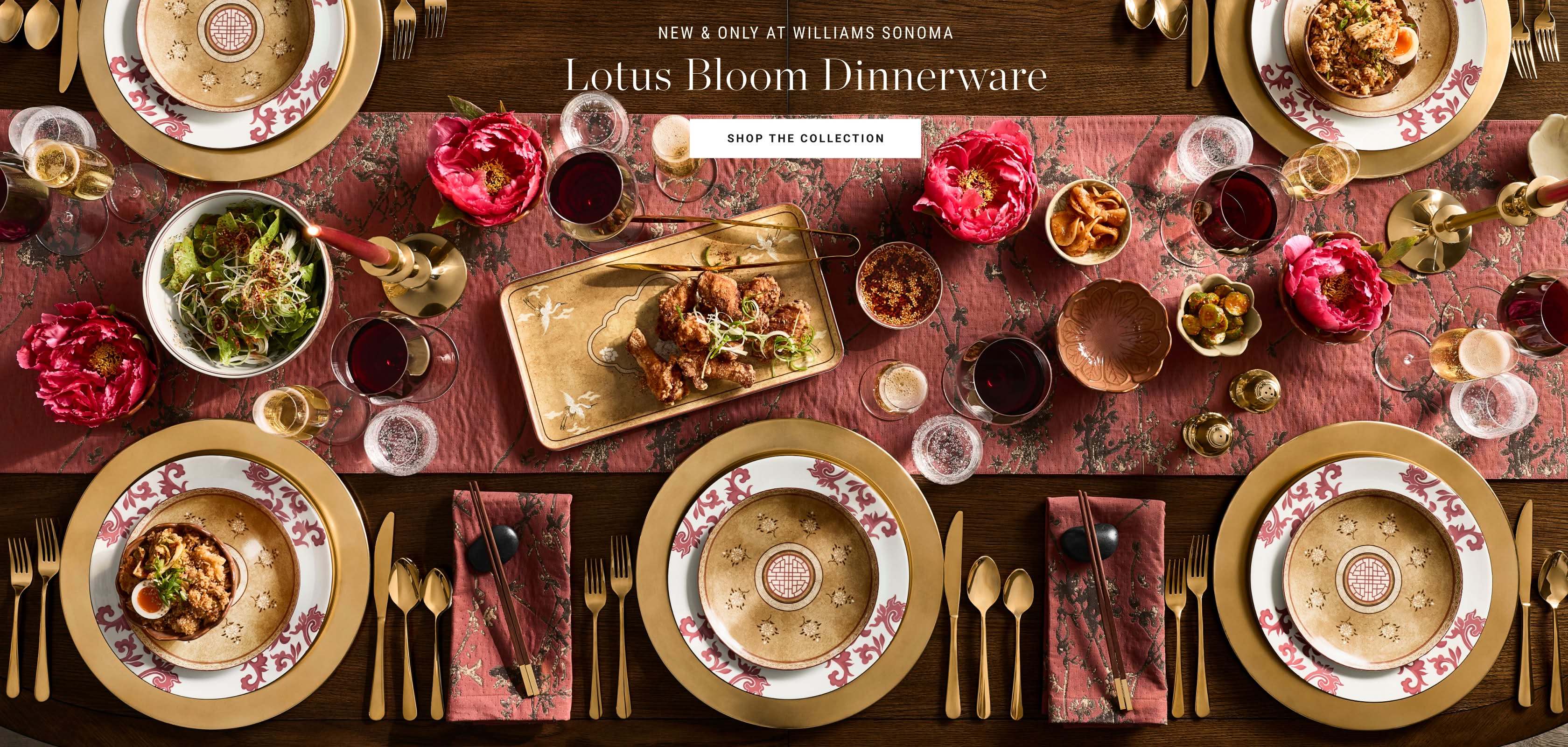 Lotus Bloom Dinnerware