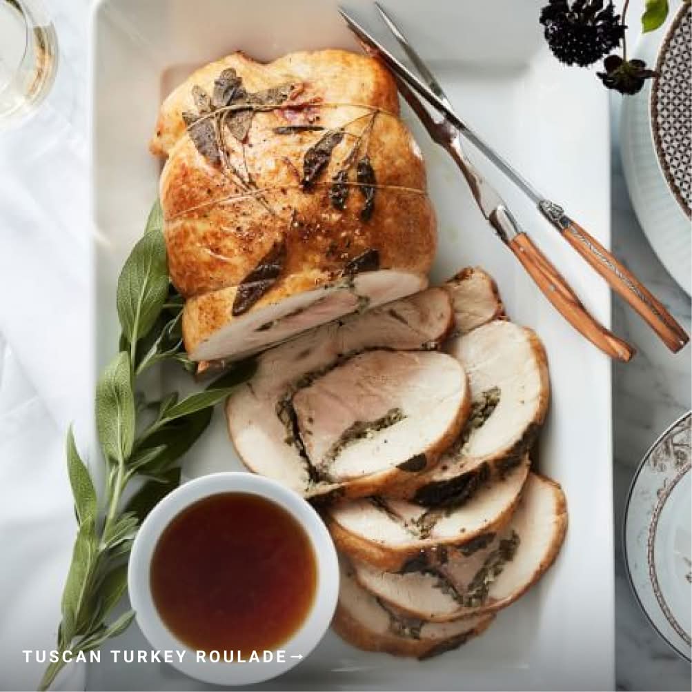 Tuscan Turkey Roulade