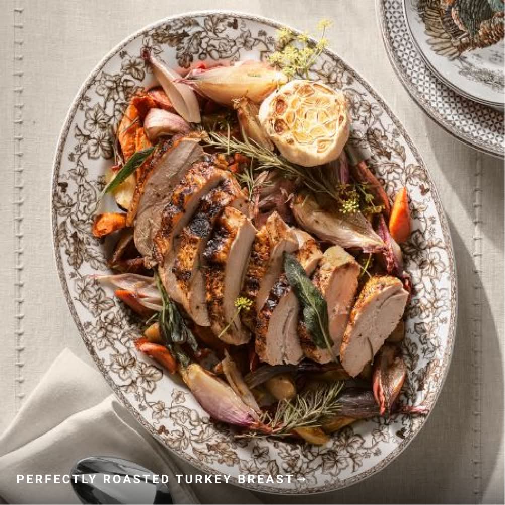 Perfectly Roasted Turkey Breast