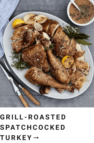Grill-Roasted Spatchcocked Turkey