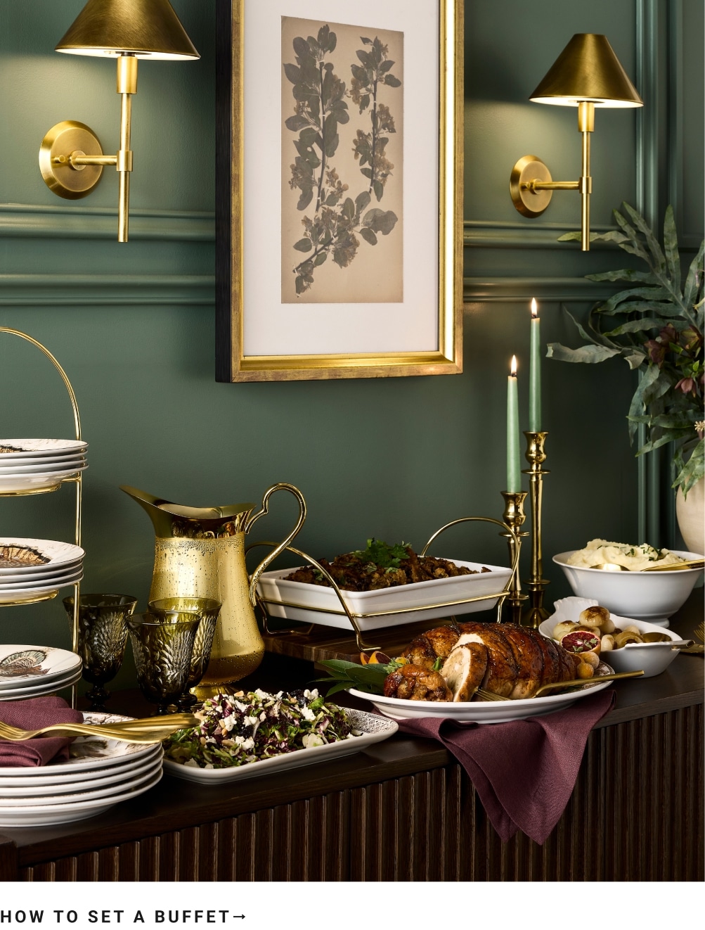 How to Set a Buffet
