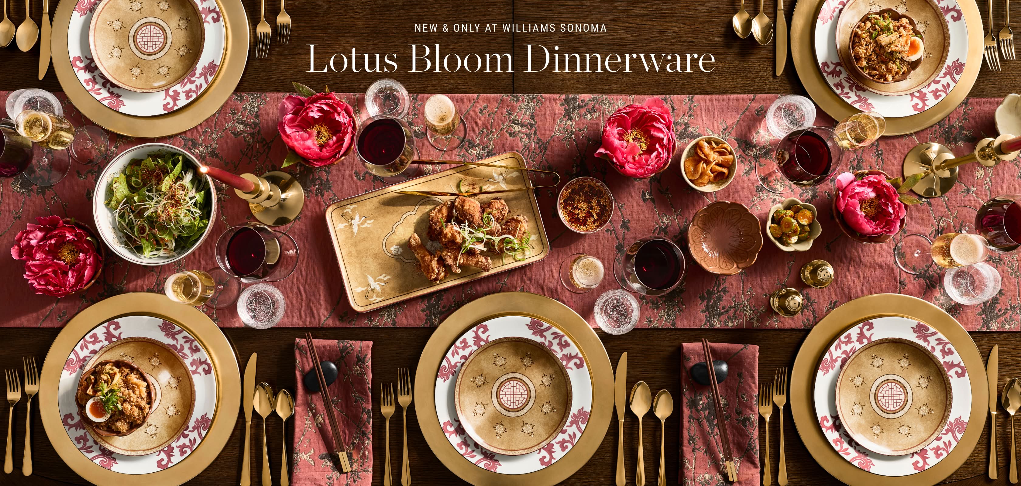 Lotus Bloom Dinnerware