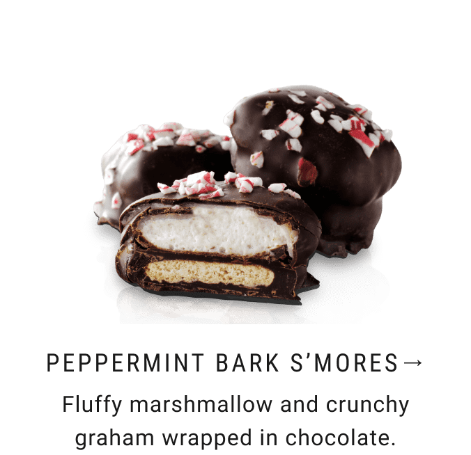 Peppermint Bark S'Mores