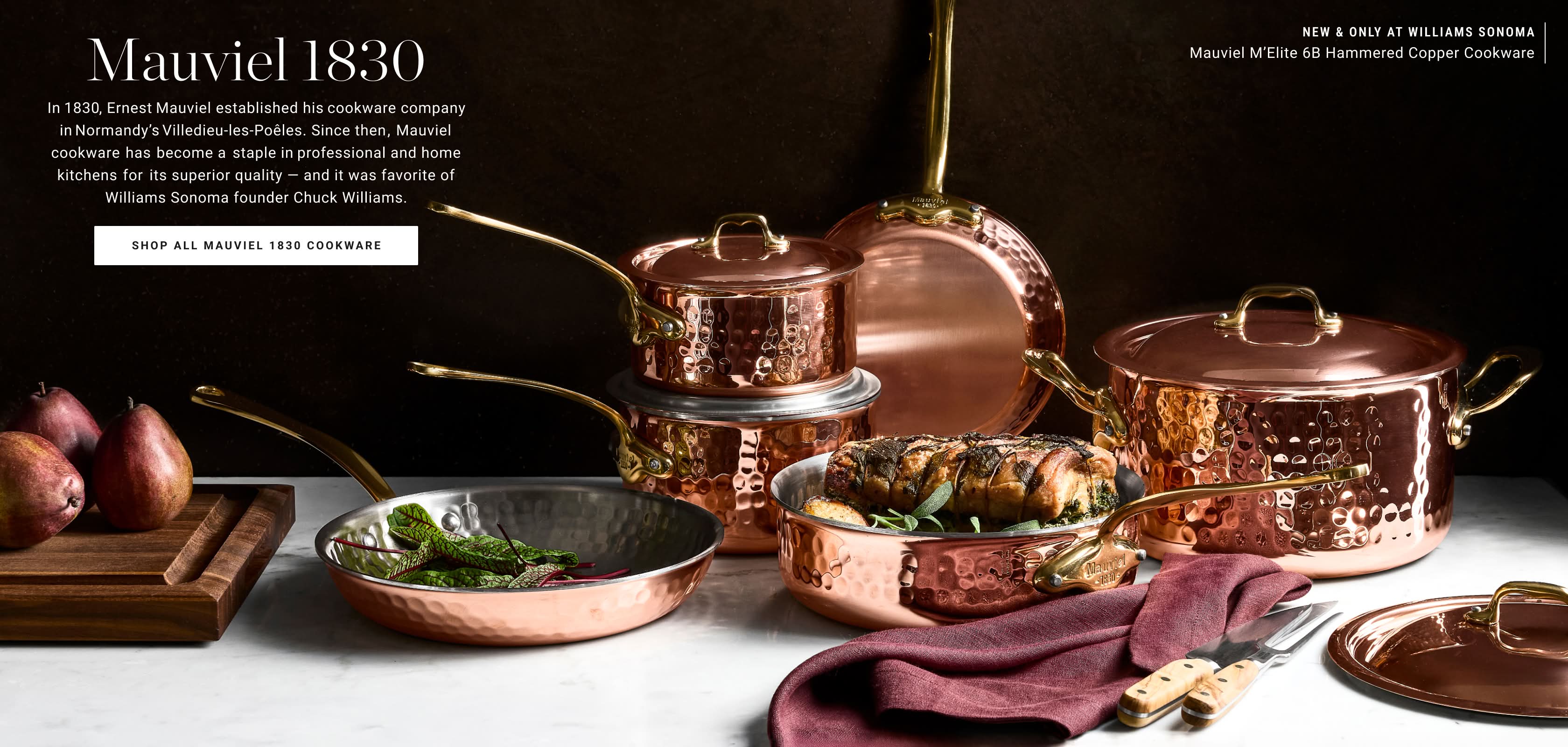 Shop All Mauviel 1830 Cookware