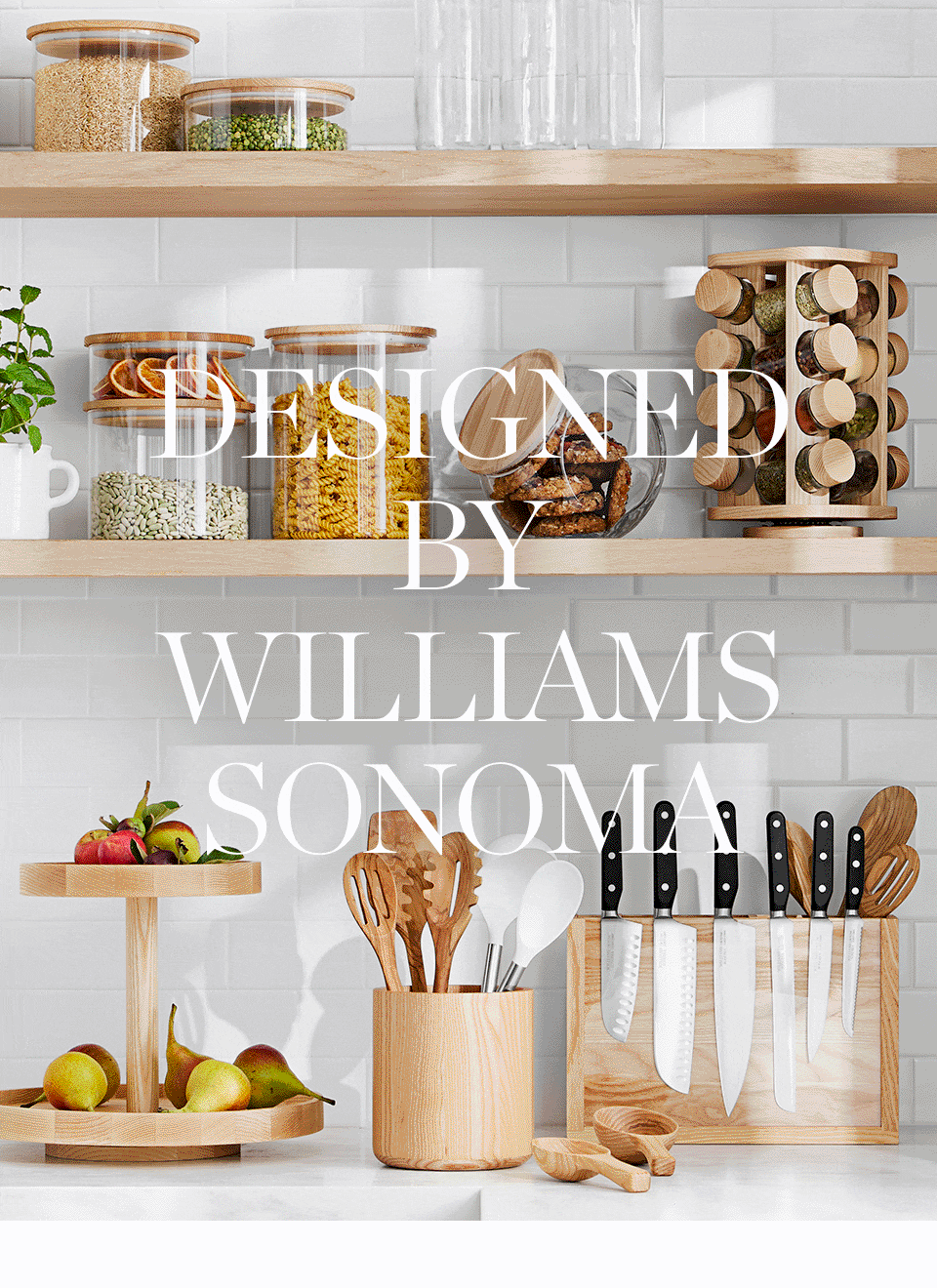 Canisters Designed by Williams Sonoma | Williams Sonoma