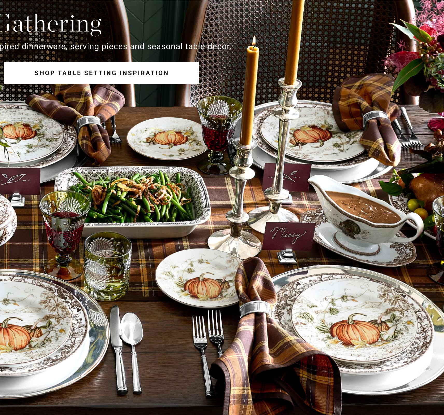 Shop Table Setting Inspiration