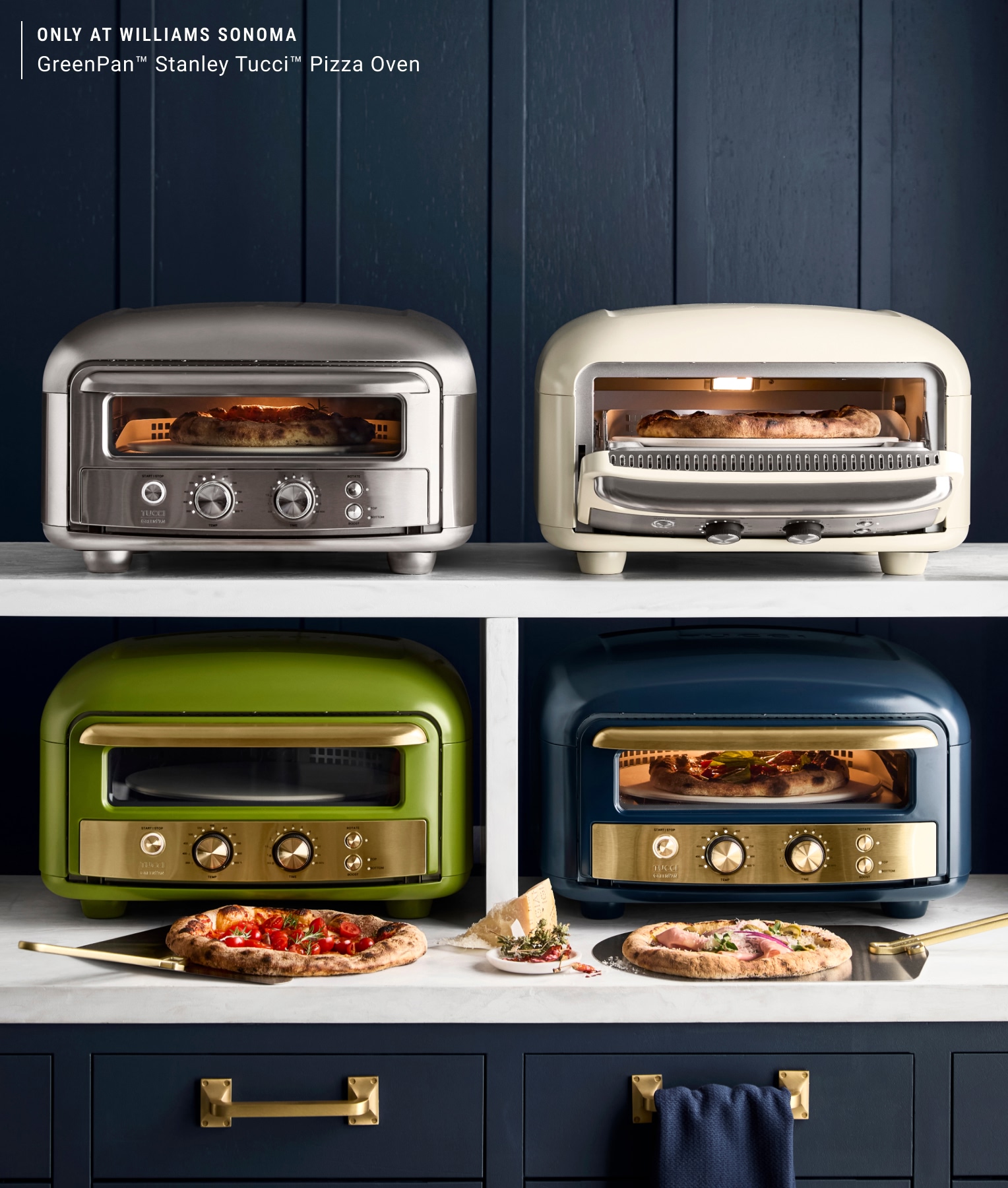 GreenPan™ Stanley Tucci™ Indoor-Outdoor Pizza Oven