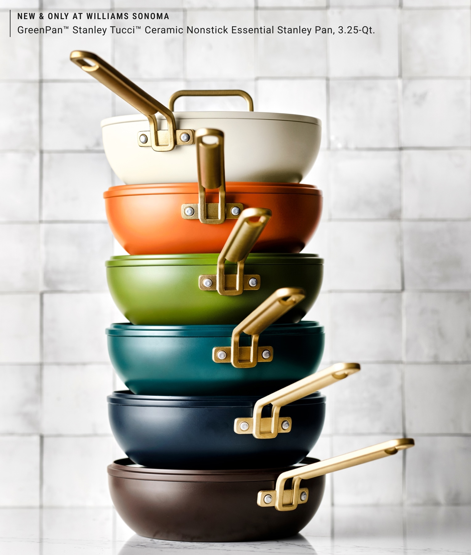 GreenPan™ Stanley Tucci™ Ceramic Nonstick Essential Pan