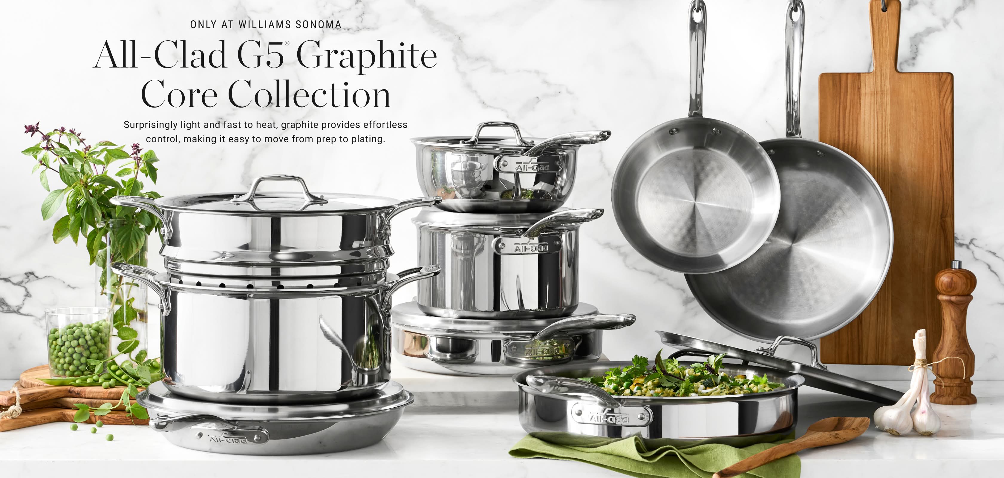 All-Clad G5&reg; Graphite Core Collection