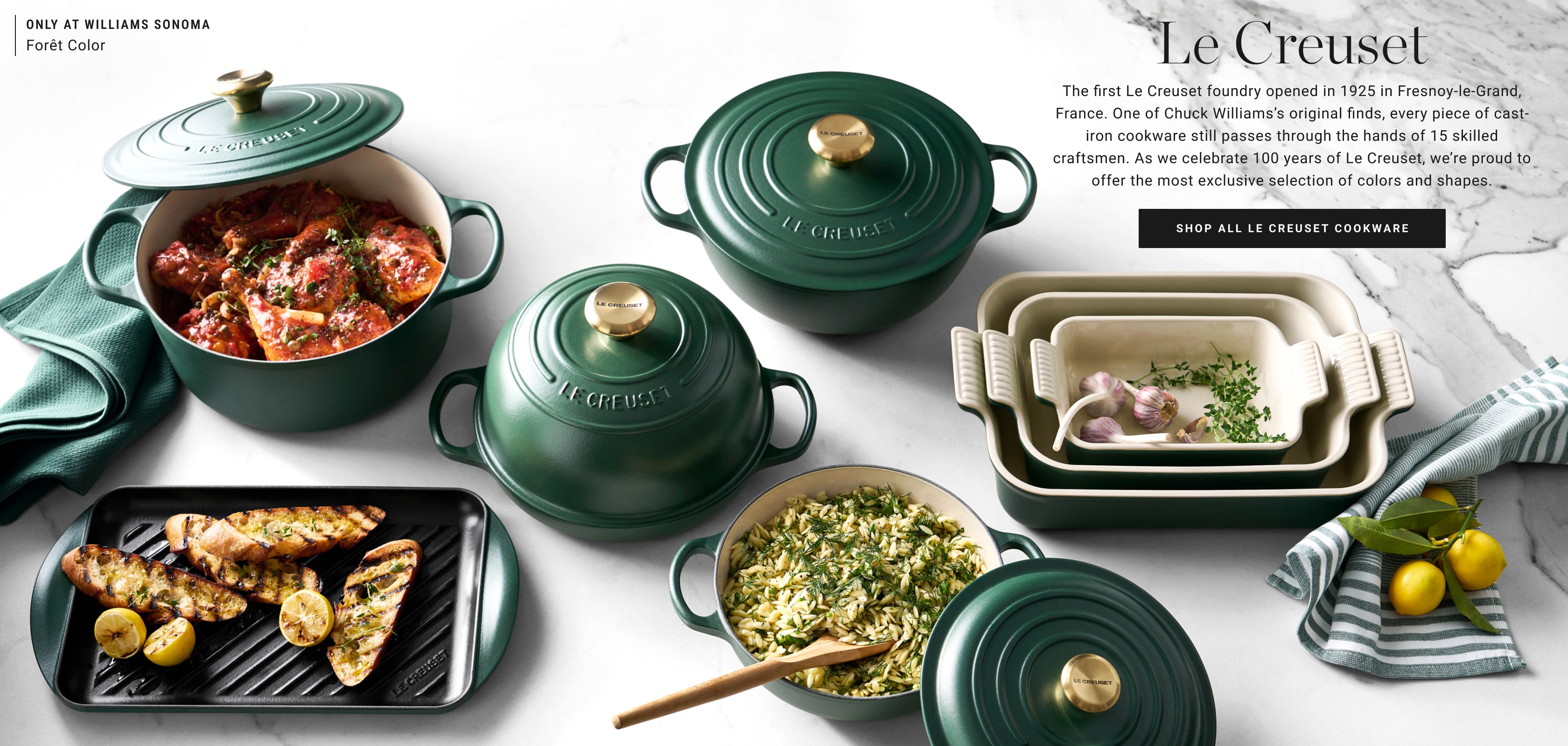 Shop All Le Creuset Cookware