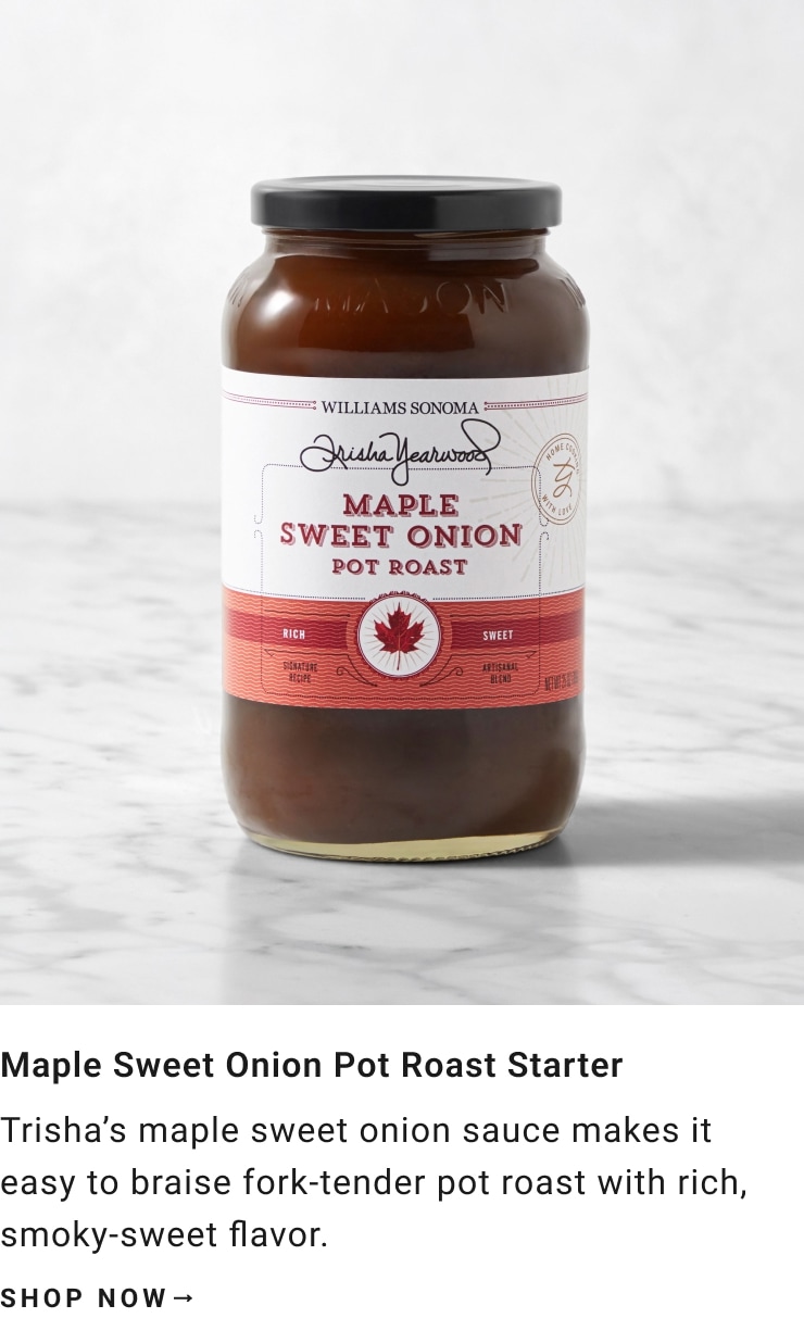 Maple Sweet Onion Pot Roast Starter