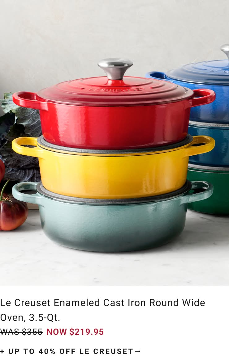Shop Le Creuset Shop Le Creuset