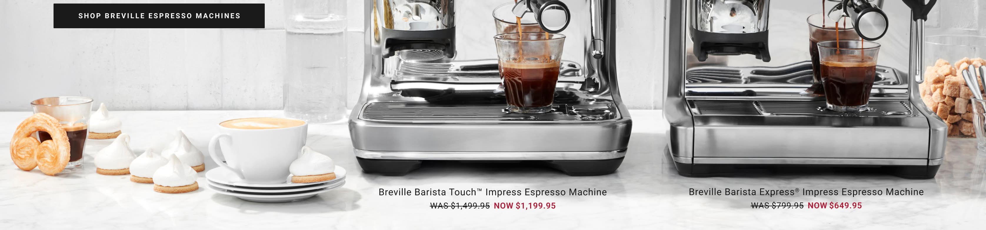 Shop Breville Espresso Machines