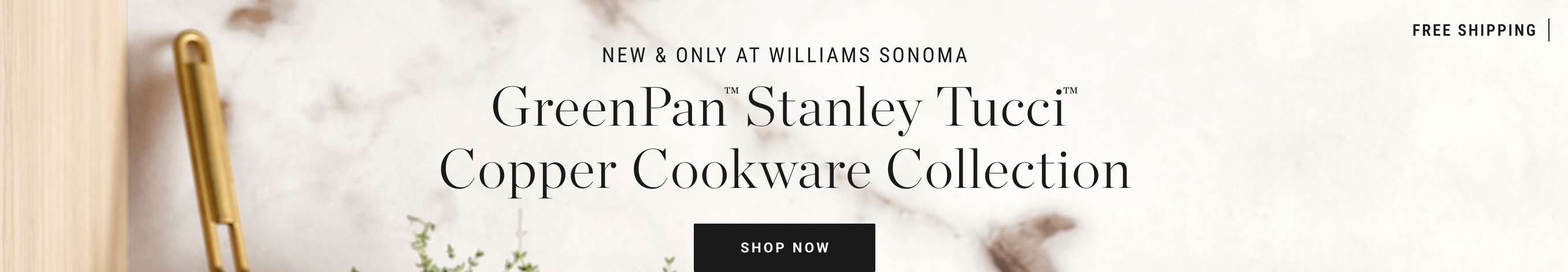 Shop GreenPan™ Stanley Tucci™ Copper Cookware Collection