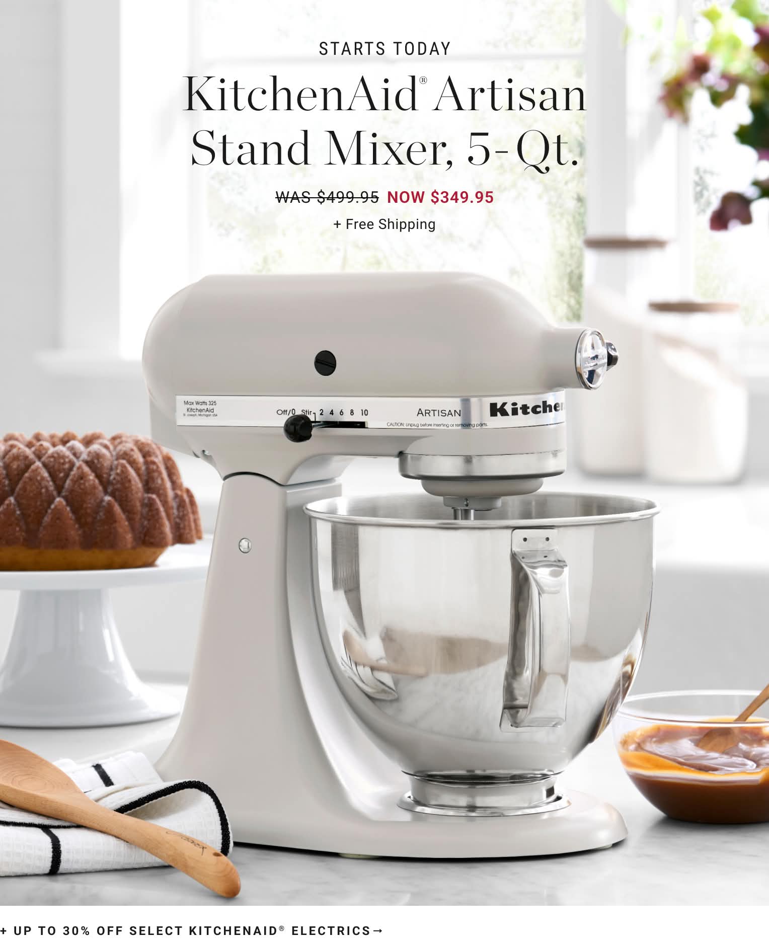 Shop KitchenAid® Stand Mixers & Attachments