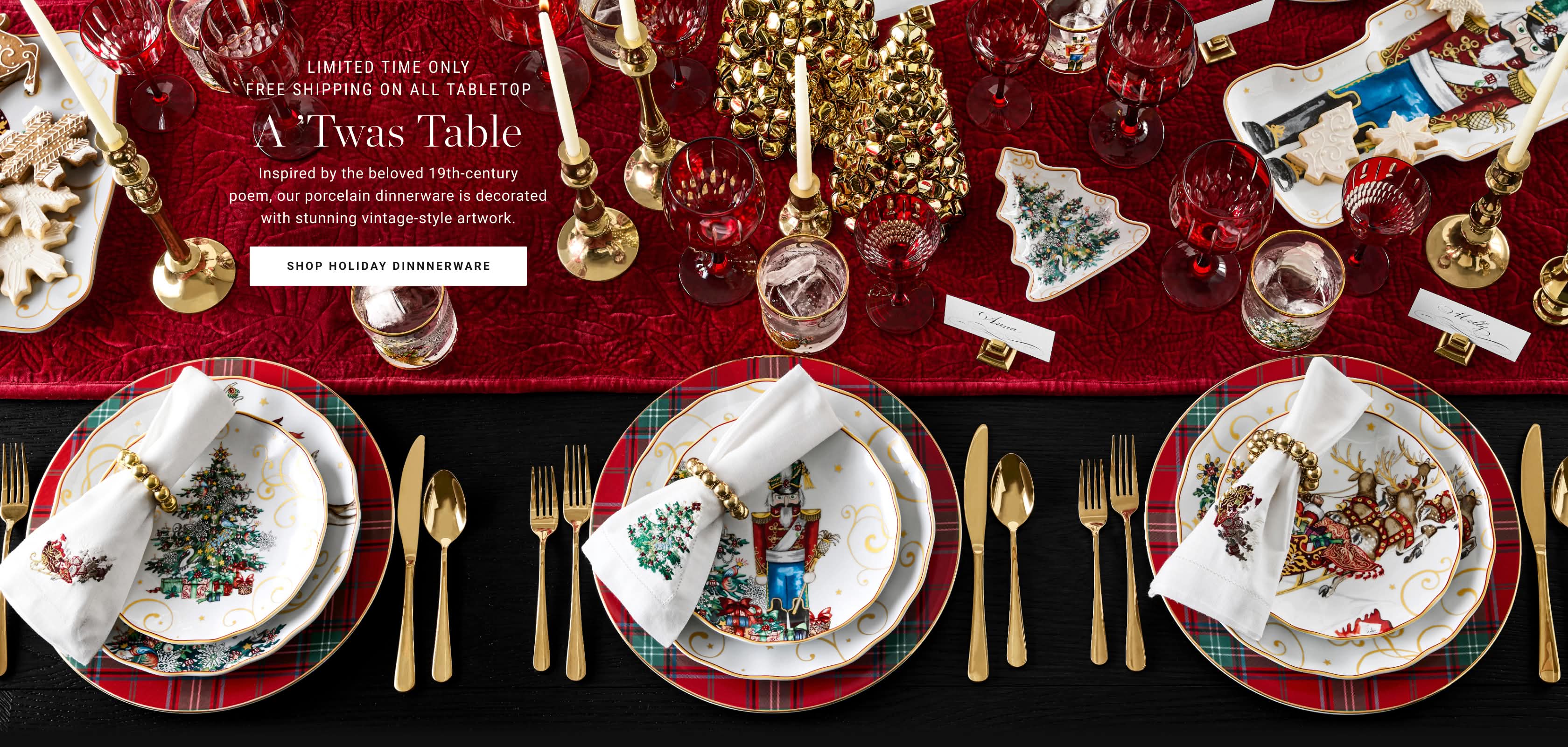 Shop Holiday Dinnerware