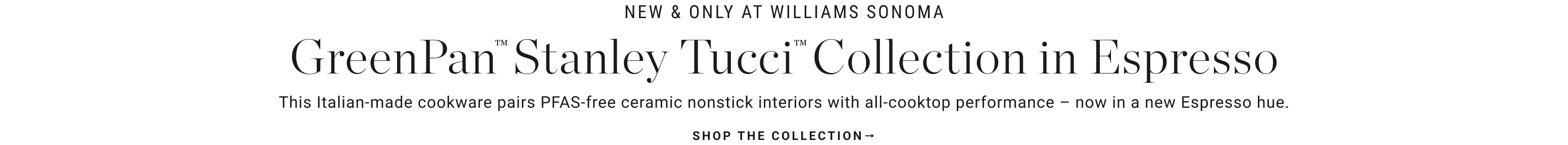 Shop GreenPan™ Stanley Tucci™ Cookware