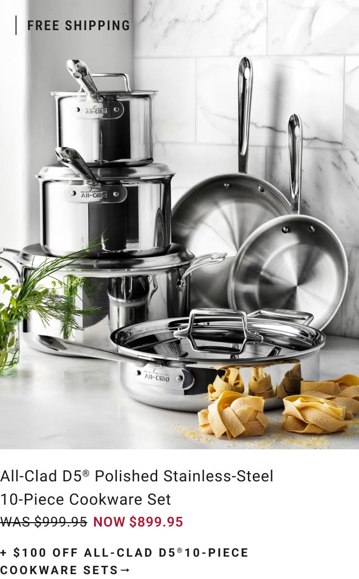 Shop All-Clad Cookware Sets