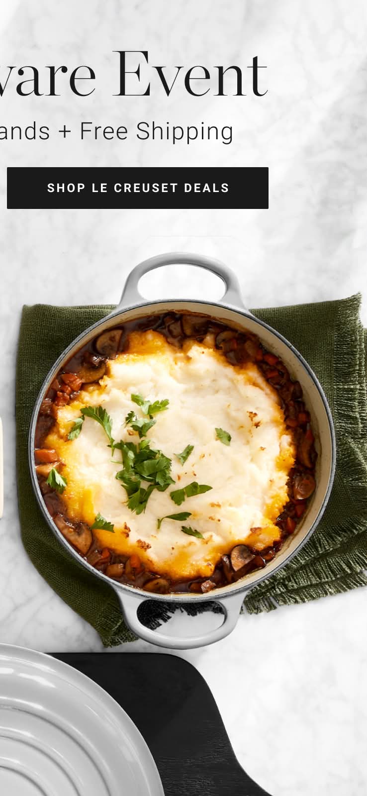 Shop Le Creuset Deals