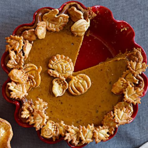 Pumpkin Butter Pie With Cinnamon Caramel Sauce Williams Sonoma