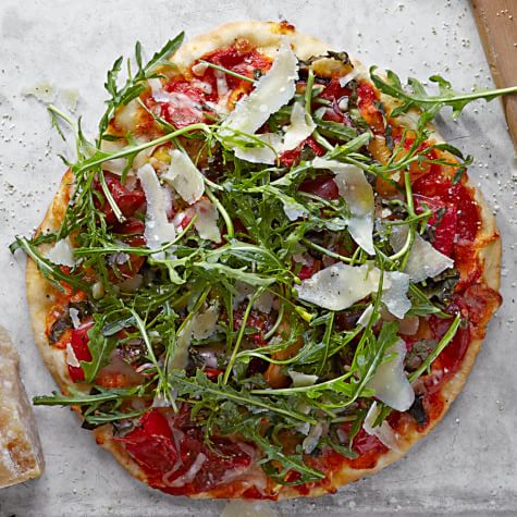 Heirloom Tomato And Arugula Pizza Williams Sonoma