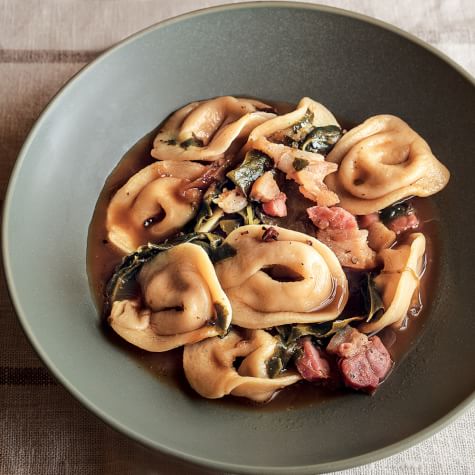 Black Eyed Pea Tortellini Ham Hock Brodo And Collards Williams Sonoma black eyed pea tortellini ham hock brodo and collards