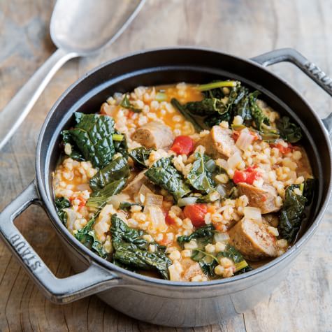 Kale Turkey Sausage And Barley Stew Williams Sonoma