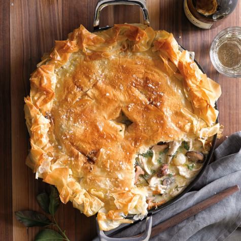 Chicken Pot Pie With Mushrooms And Thyme Williams Sonoma