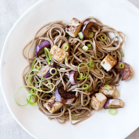 Soba Noodle Salad With Tofu And Marinated Eggplant Williams Sonoma