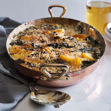 Kale and Butternut Squash Gratin-image