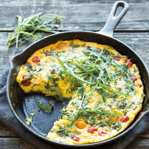 Tomato Arugula And Goat Cheese Frittata Williams Sonoma