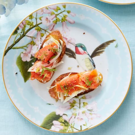 Smoked Salmon Crostini With Fennel-image