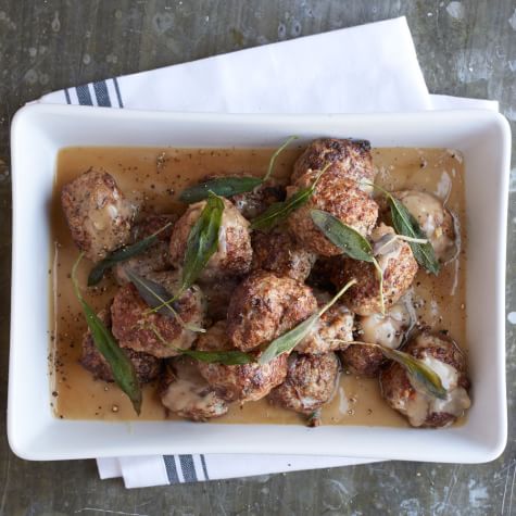 Turkey Meatballs With Gravy Williams Sonoma