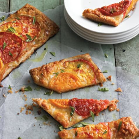 Rustic Tomato &amp;amp; Mozzarella Tart-image