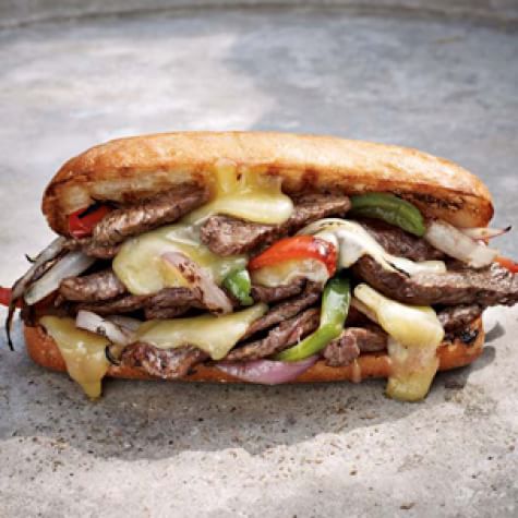 Smoky Steak Sandwiches With Peppers And Onions Williams Sonoma