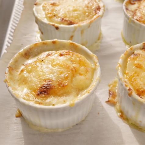 Individual Herbed Potato Gratins with Gruyère | Williams Sonoma