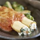 Cannelloni with Spinach and Pine Nuts