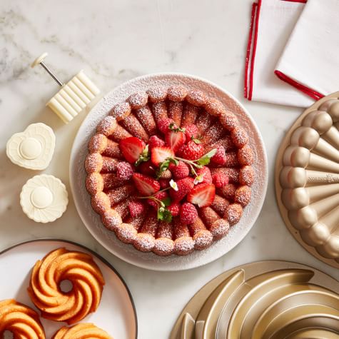 Strawberry Charlotte Cake-image