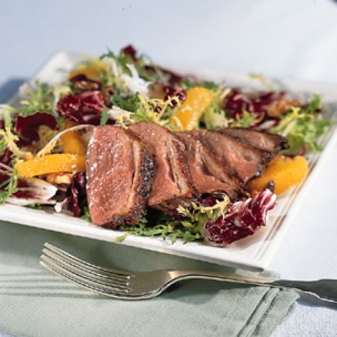 How to Make Miniature Pan Fried Duck Breast Salad 