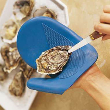 oyster shucking mitt