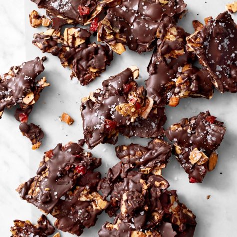 Chocolate Almond Ginger Bark-image
