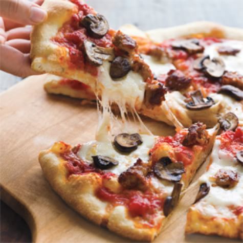 New York–Style Sausage and Mushroom Pizza | Williams Sonoma