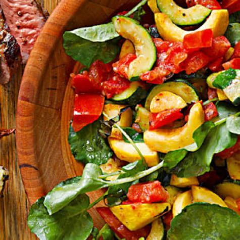 Summer Squash Sauté With Basil & Tomatoes | Williams Sonoma