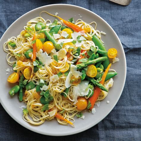 Angel Hair Pasta with Spring Vegetables | Williams Sonoma