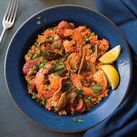 instant pot shrimp paella