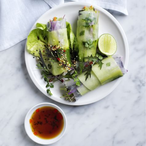 Vegetable Spring Rolls - The Cooking Collective