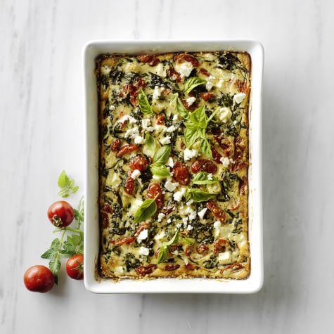 Egg White Bake With Spinach and Tomatoes | Williams Sonoma