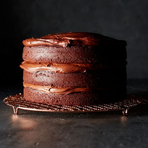 Double-Chocolate Layer Cake Recipe - Food.com-sonthuy.vn